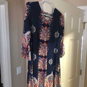 Adorable new direction multi colored dress